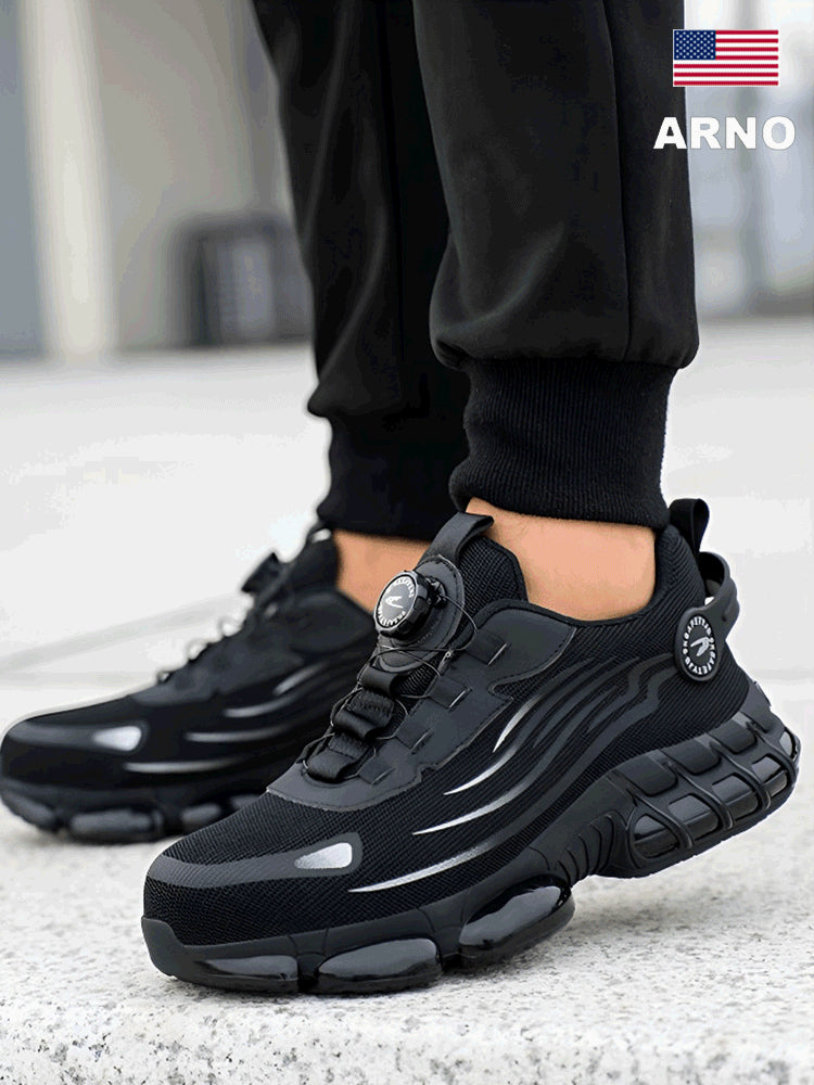 🛡️🔥 Bezpečnostná obuv s oceľovou špičkou – protišmyková, odolná proti nárazom a prepichnutiu-K