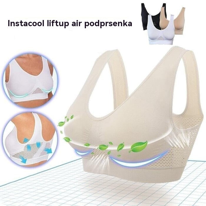 【 🔥VÝPREDAJ NA KONIEC SEZÓNY】😍【Balení 3 kusů】Bezešvá podprsenka pro plné velikosti ❤️ Prodyšná a chladivá【40–120KG】-Z