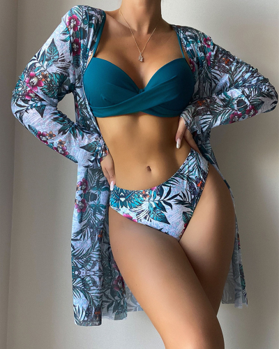 🤩💖👙【Časově omezená nabídka】Nová třídílná sada plavek 2026-Z