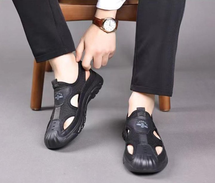 👟Oferta de verano 🏆【Tallas 38-46】Nuevas sandalias de hombre 2026, ligeras, deportivas y casuales, antideslizantes, ideales para la playa-E