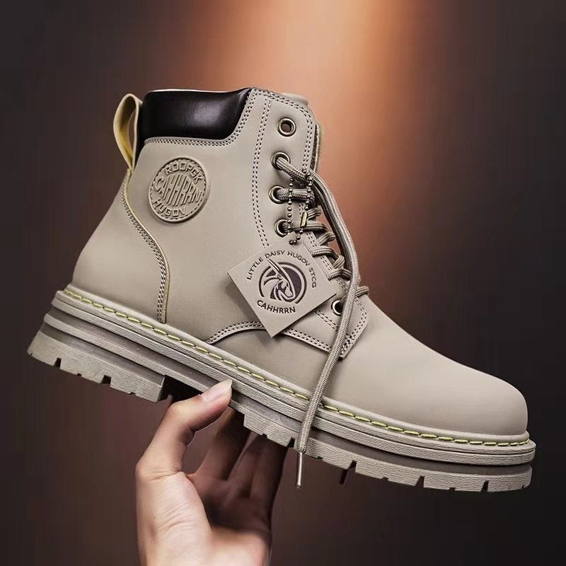 🔥🔥 【39-48】Új stílus ősszel és télen, vastag talpú, csúszásmentes férfi cipő-U