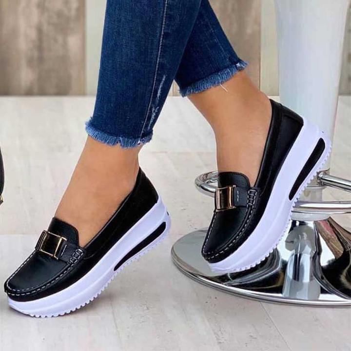 👟✨【Limitovaná nabídka】【35–43】Dámská volnočasová obuv na platformě – stylová a pohodlná volba pro každý den 💃🔥-Z