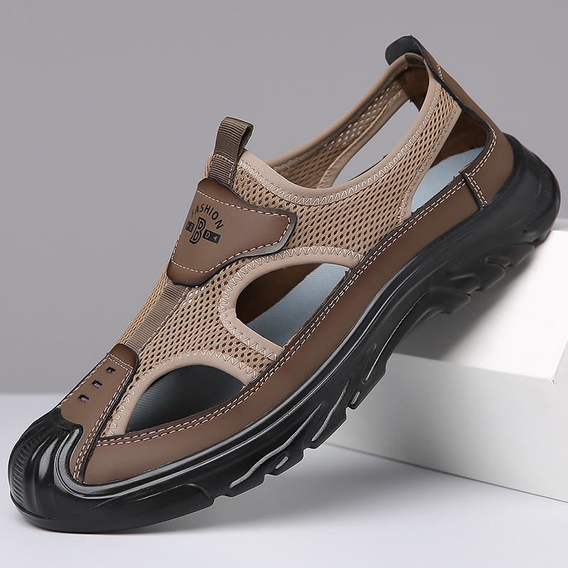 👟Oferta de verano 🏆【Tallas 38-46】Nuevas sandalias de hombre 2026, ligeras, deportivas y casuales, antideslizantes, ideales para la playa-E