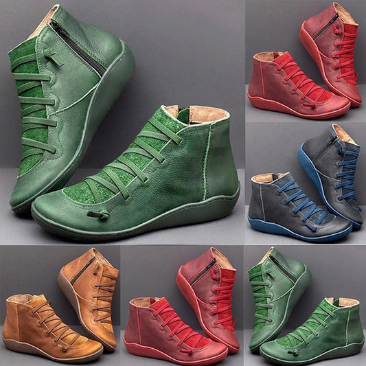 🔥40% de descuento!🔥【Tallas 35-43】Nuevas zapatillas anchas de invierno para mujer 2026-botines casuales.-E