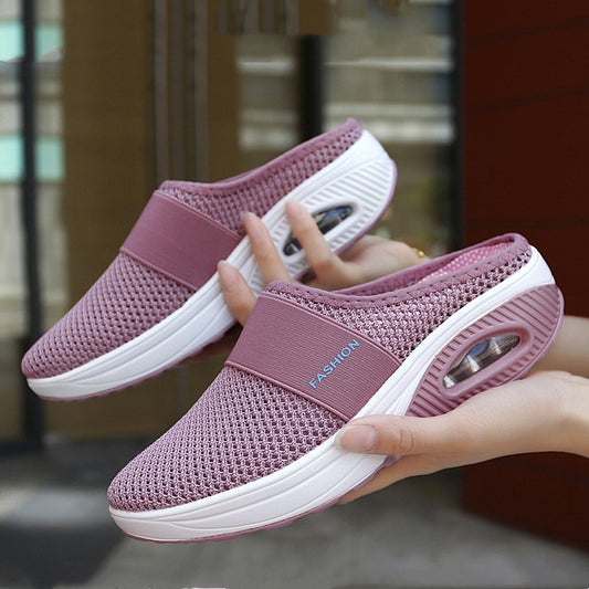 🎀👟【50% sleva 🔥】【35-43】✨ 2025 nové boty na vzduchovém polštáři s dutou síťovinou, měkké a prodyšné-Z
